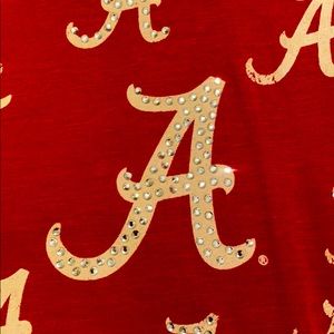 Ladies 🐘 Alabama hi-lo top